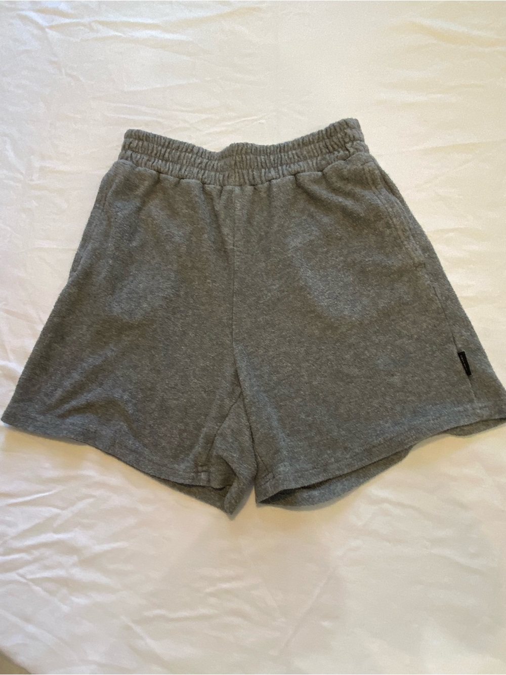 Hollister Gilly Hicks Active Shorts Gray Size XS To S.  No size tag.